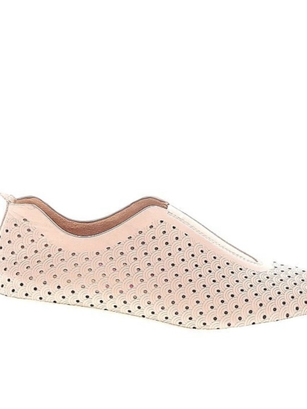 Comfortiva Perforated Slip-On Sneakers in Pale Pink - Picture 2 of 4